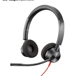 POLY Black On-Ear Headphones